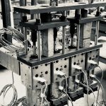 FOUR PARISON EXTRUSION HEAD COEX 3 LAYERS DELIVERED FOR MAKING 5 L JERRYCANS