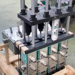 FOUR PARISON EXTRUSION HEAD COEX 3 LAYERS JUST DELIVERED