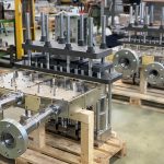 TWO UNITS OF FOUR PARISON EXTRUSION HEAD COEX 2 LAYERS DELIVERED